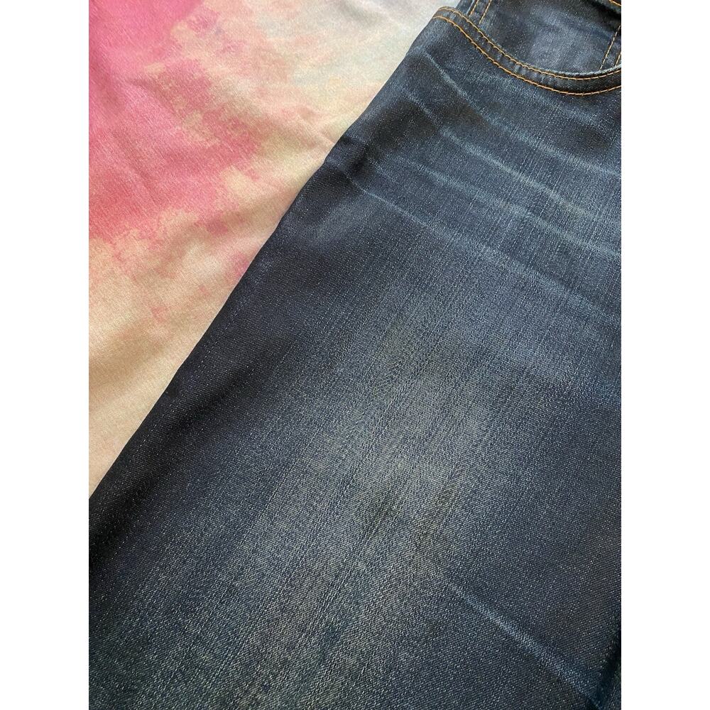 NUDIE JEANS SLIM JIM GLACIER INDIGO Dark Wash Coated PANTS STRAIGHT Size 33 Read - Picture 11 of 11